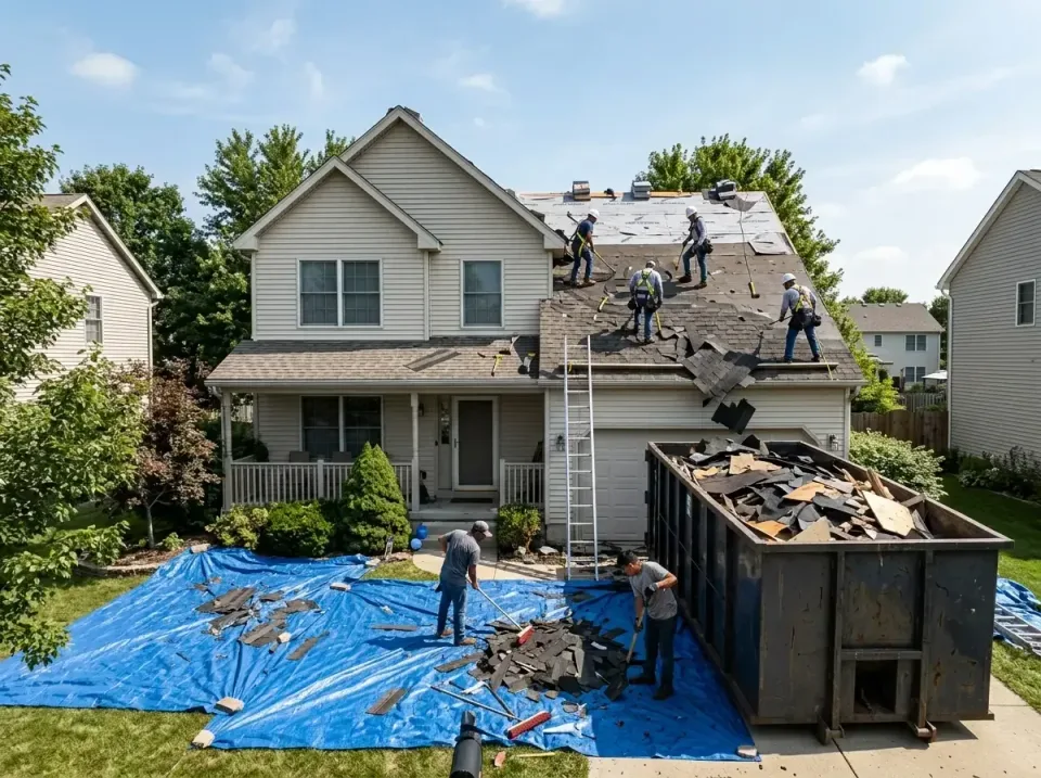 roof-replacement-debris-remova-004 — frequently asked questions, Cheapest Dumpster Rentals in Schiller Park, IL